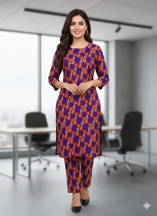 Ladies 2 Piece Un-Stitch Winter Suit Design 05