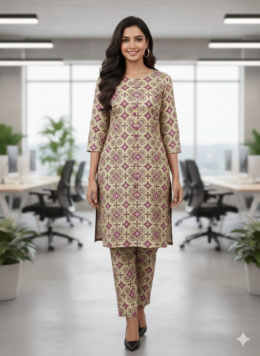 Ladies 2 Piece Un-Stitch Winter Suit Design 14