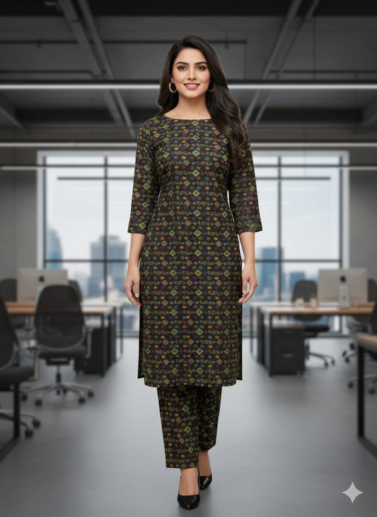 Ladies 2 Piece Un-Stitch Winter Suit Design 12