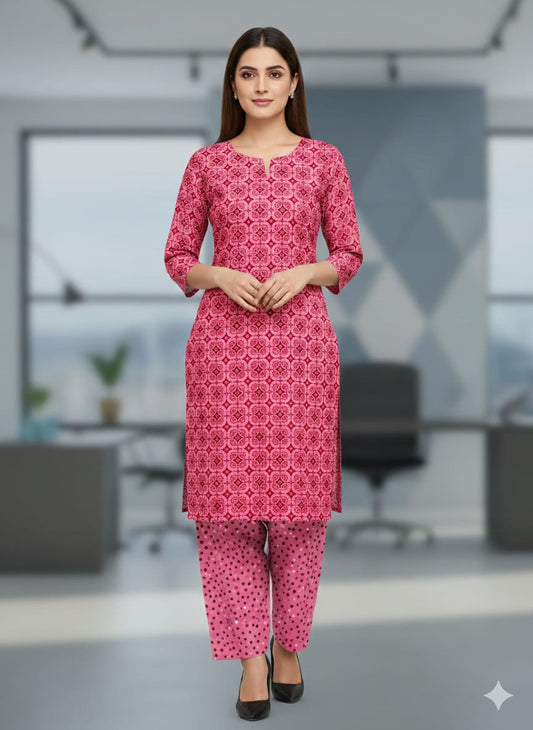 Ladies 2 Piece Un-Stitch Winter Suit Design 07