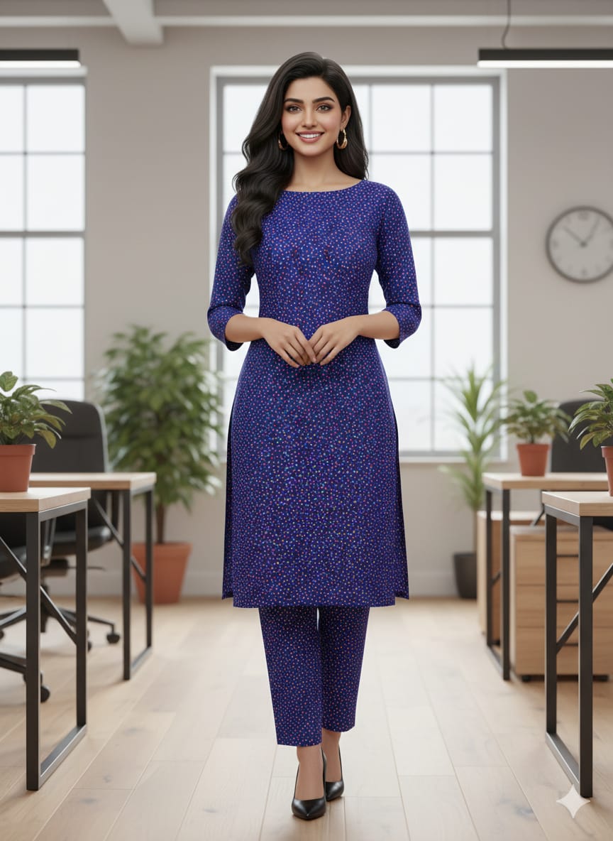 Ladies 2 Piece Un-Stitch Winter Suit Design 16